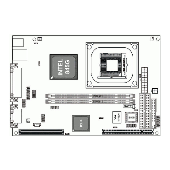 User Manuals: Commell P4BGA Motherboard Intel chipset