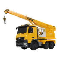 Jamara Schwerlastkran 2,4GHz LIEBHERR Instructions Manual