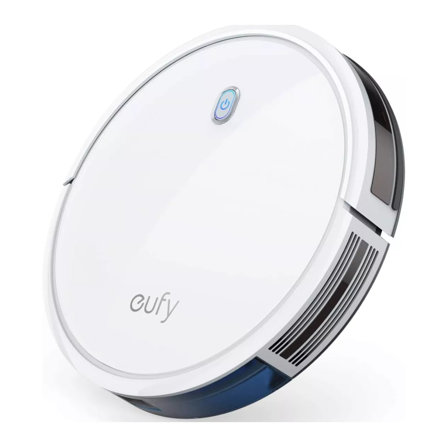 EUFY RoboVac - Vacuum Cleaning Robot Manual