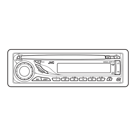 JVC KD-G326 Instructions Manual