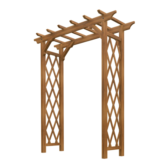 New England Arbors Heartwood VA68897 Assembly Manual