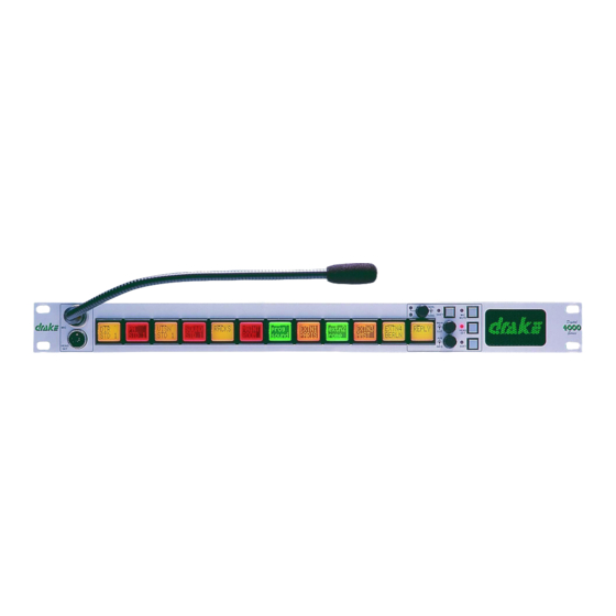 Clear-Com 4000 II Series Technical Manual