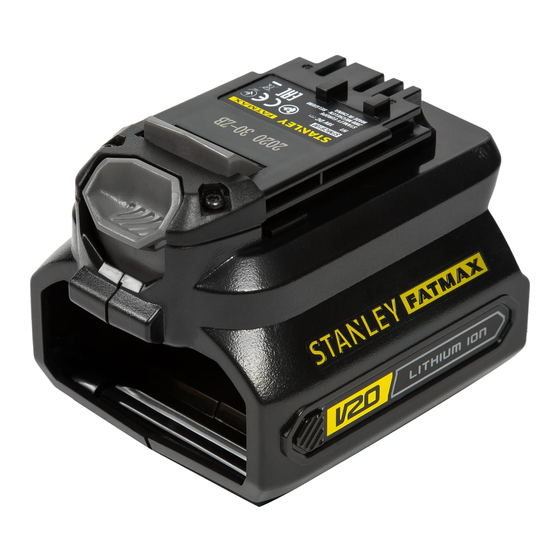Stanley Fatmax SFMCB100 Original Instructions Manual