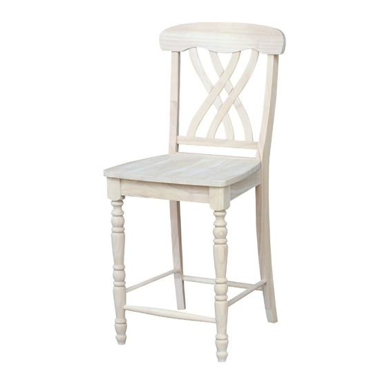 Unfinished Furniture of Wilmington S-3902 Assembly Instructions