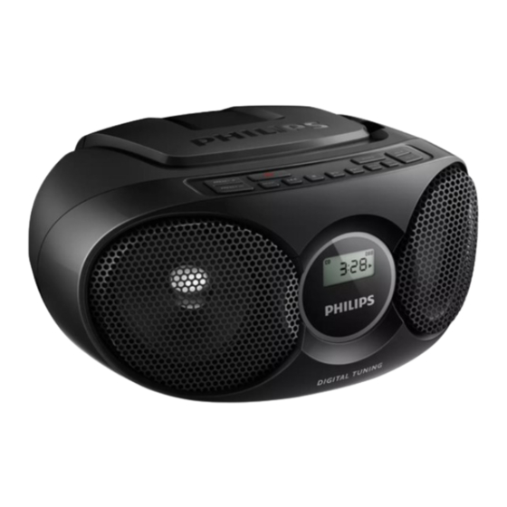 Philips AZ215 Short User Manual