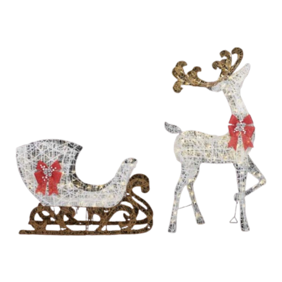 Home Accents Holiday 22RT1182211 Assembly Instructions