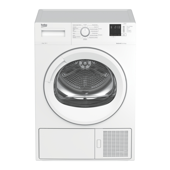 Beko DRX823W User Manual