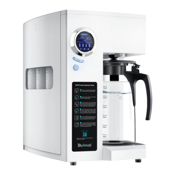 Bluevua RO100ROPOT User Manual