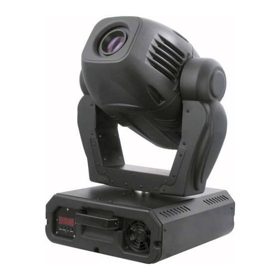 SHOWTEC Explorer 575 Spot Product Manual