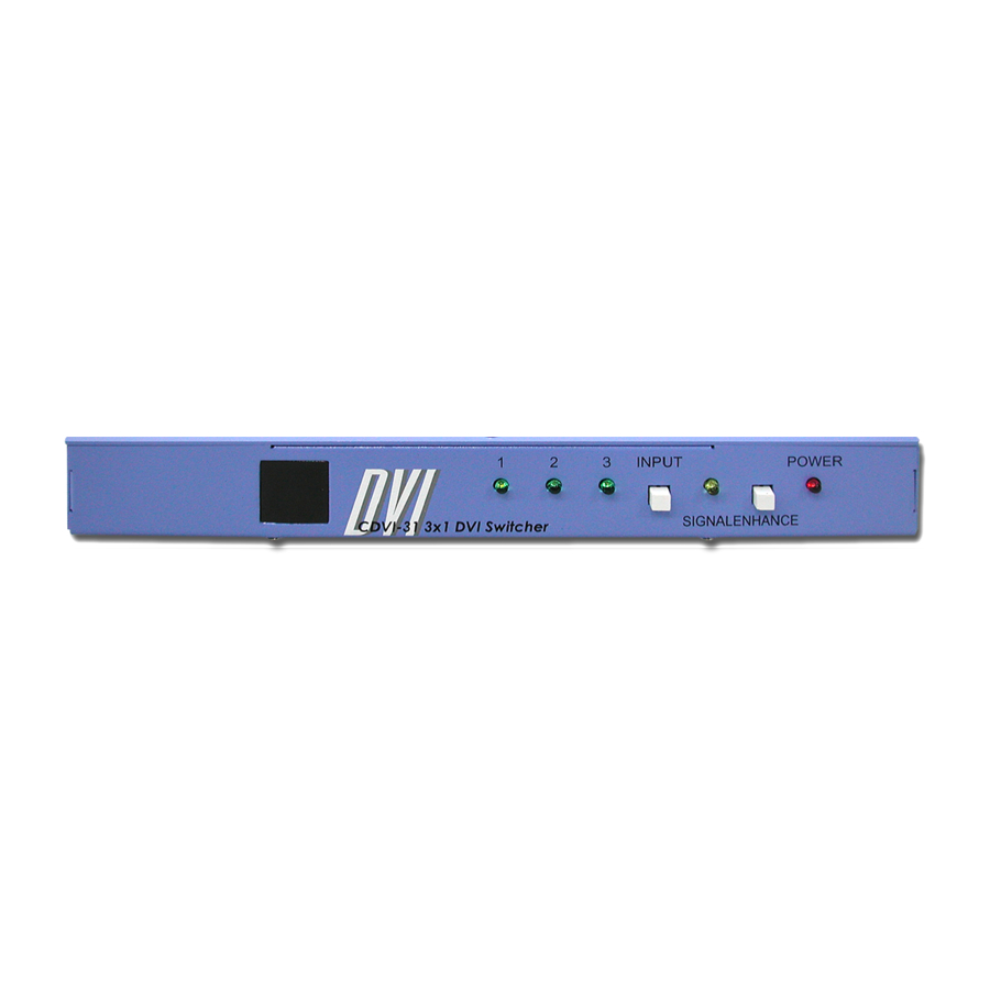 Cypress CDVI-41 Operation Manual