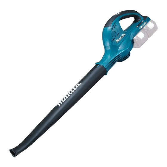 Makita DUB361 Instruction Manual
