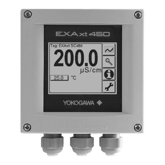YOKOGAWA Exaxt450 User Manual