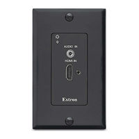 Extron electronics DTP HWP 4K 331 D Setup Manual