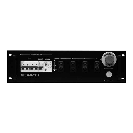 Prolyft PLE-30-044 User Manual