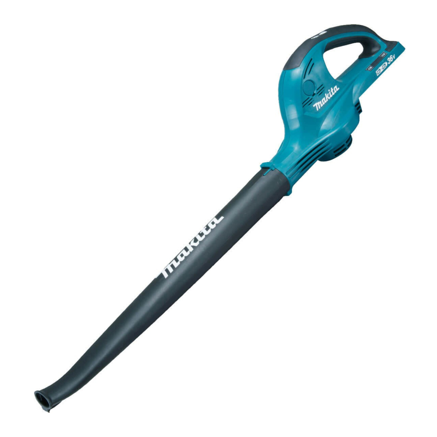 Makita DUB361 Technical Information
