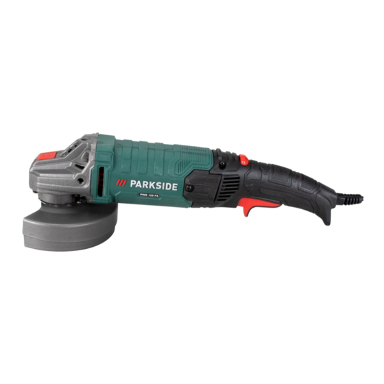 Parkside PWS 125 F5 Translation Of The Original Instructions