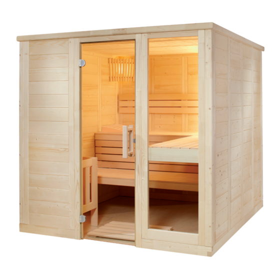 Harvia sentiotec Komfort Large Sauna Manuals