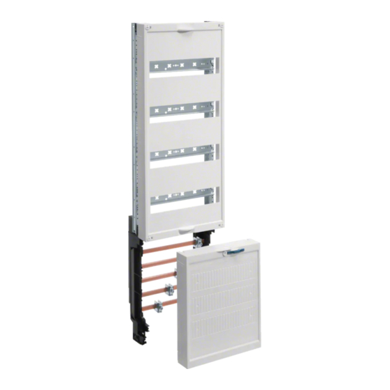 hager univers Z ZU Series Mounting Instructions