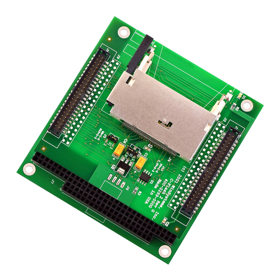 WinSystems PCM-CFLASH-2 Manuals