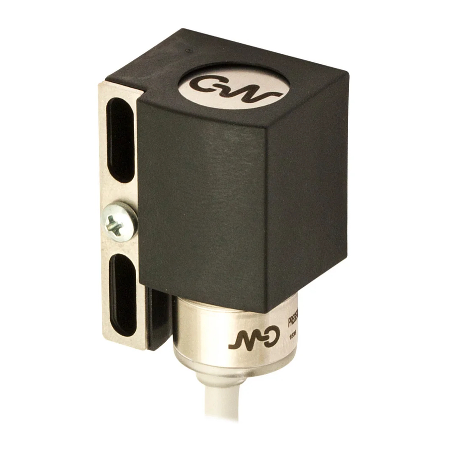 Micro Detectors VBR Series Quick Manual