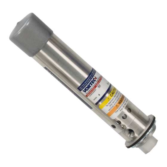Vortec VORTEX COOLER Series Operation & Safety Instructions