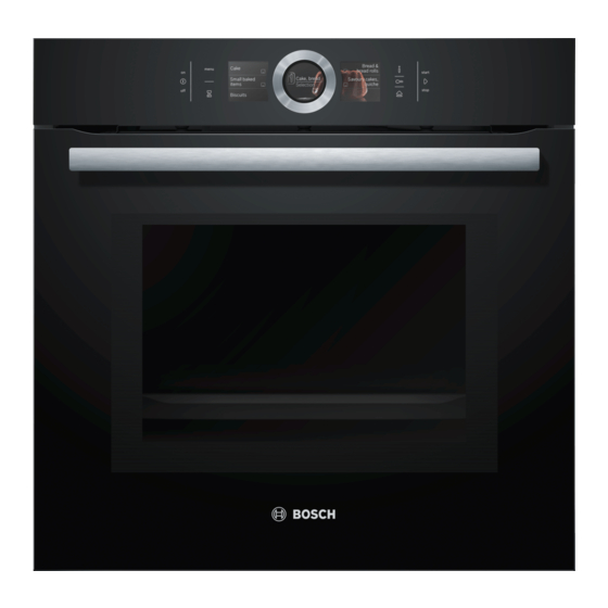Bosch HMG8764 6 Series Instruction Manual