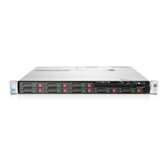 HP ProLiant DL360p Gen8 Maintenance And Service Manual