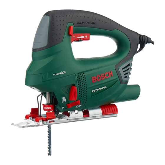 Bosch PST 900 PEL Original Instructions Manual