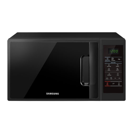 Samsung MW73AD Owner's Instructions & Cooking Manual