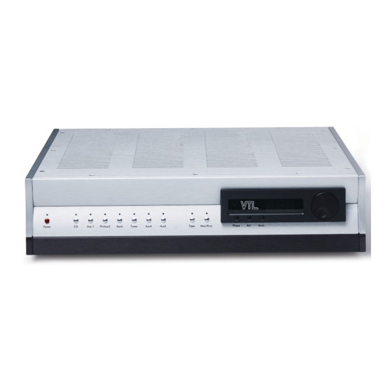 VTL TL5.5 Series II Signature Owner's Manual