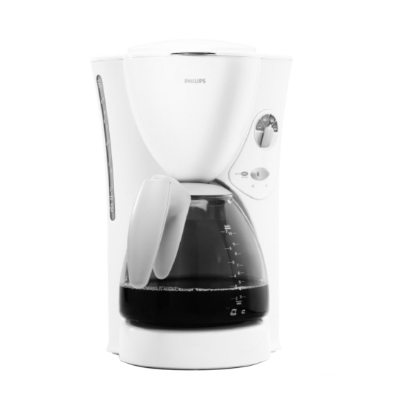 Philips Cafe Delice HD7612 Manuals