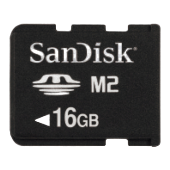 SanDisk Memory Stick Micro M2 Brochure