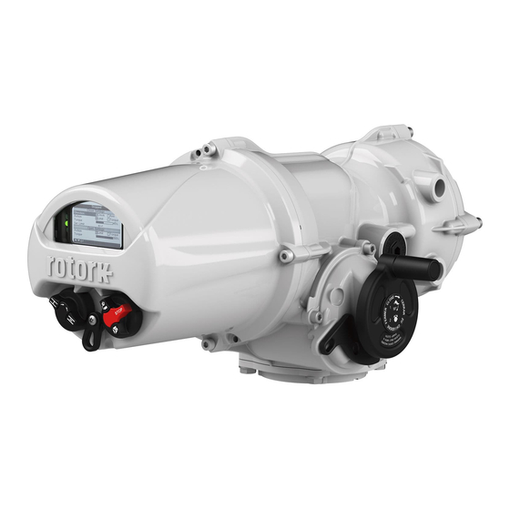 rotork IQ Range Full Configuration, Status And Monitoring User Manual