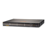 HP Aruba 3810M 40G 8 HPE Smart Rate PoE+ 1-slot JL076A Installation And Getting Started Manual