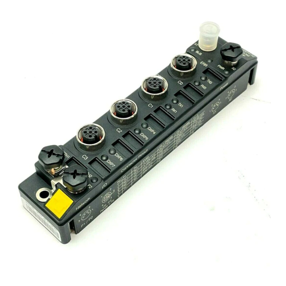 turck TBEN-S2-2COM-4DXP Instructions For Use Manual