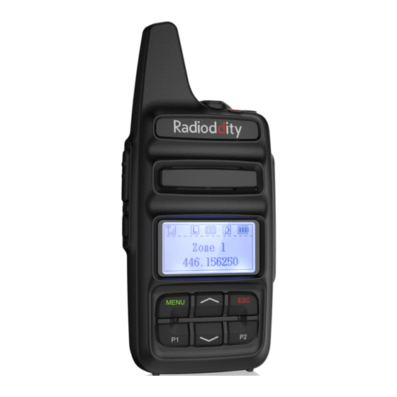 Radioddity GD-73 Manual