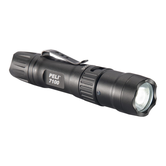 PELI 7100 Instructions