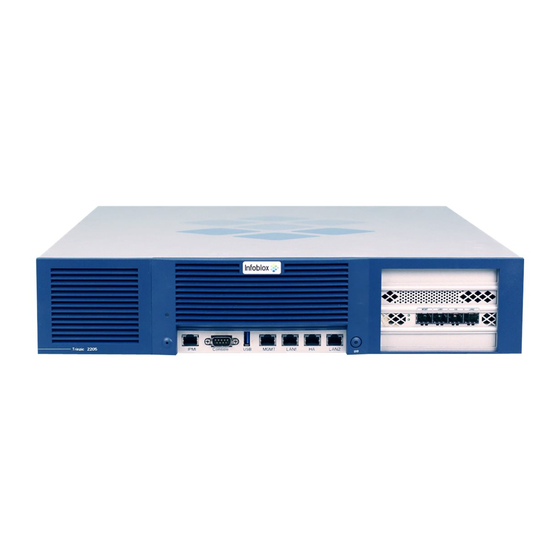 Infoblox 2205 Series Quick Start Manual