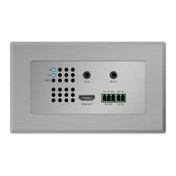 BluStream HEX11WP-RX Quick Reference Manual