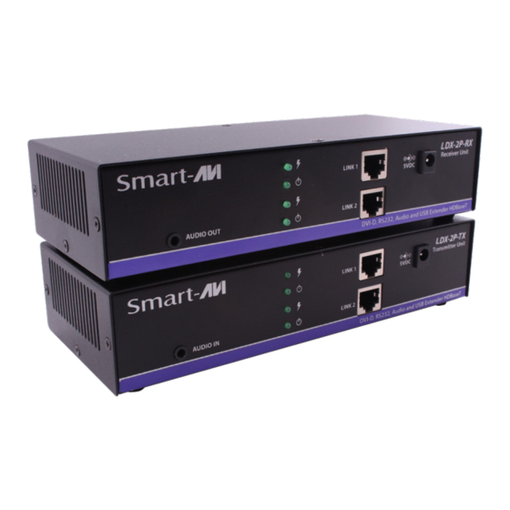 SMART-AVI LDX-2P-TX Quick Start Manual