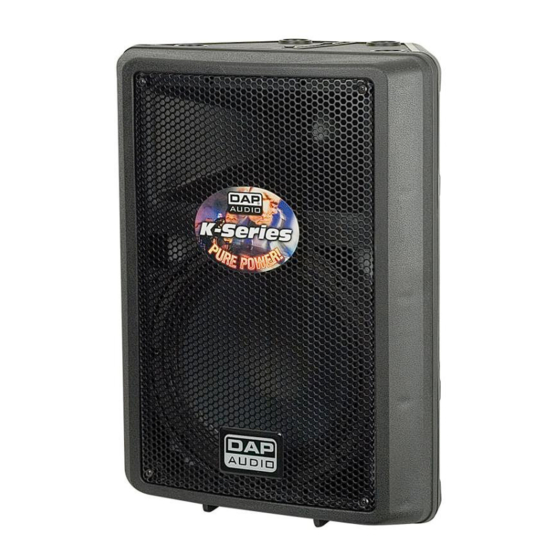 DAPAudio K-112 Instructions Manual