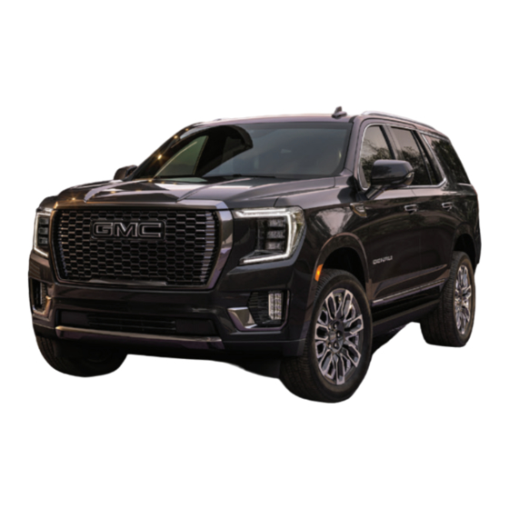 GMC YUKON/XL 2023 Getting To Know Manual