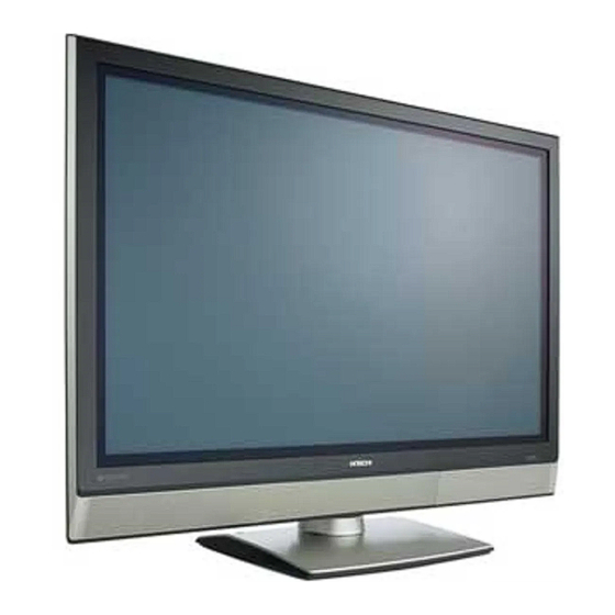 Hitachi 42PD960DTA User Manual