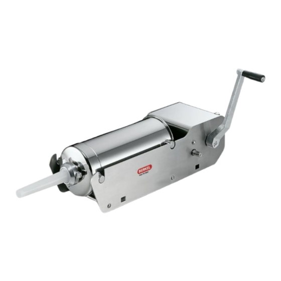 Berkel BF8T Operating And Maintenance Manual