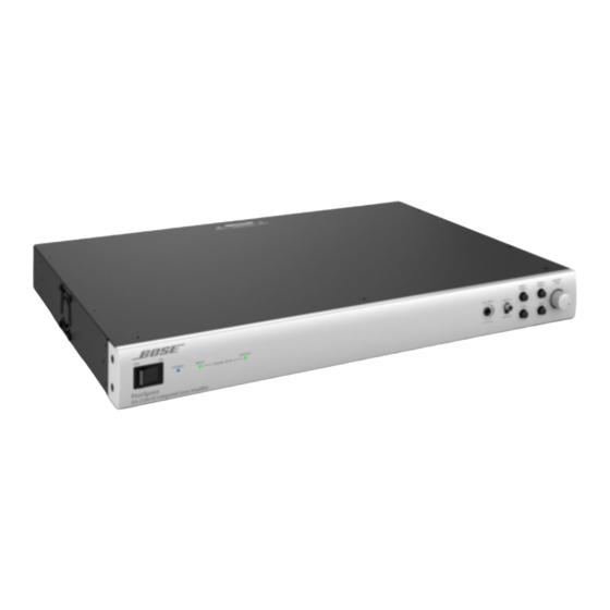 Bose FreeSpace IZA 2120-LZ Installation And Operation Manual