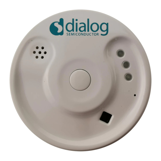 Dialog Semiconductor SmartBond DA14585 Quick Start Manual