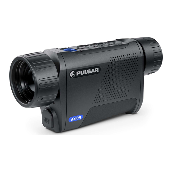 Pulsar AXION XQ38 Quick Start Manual