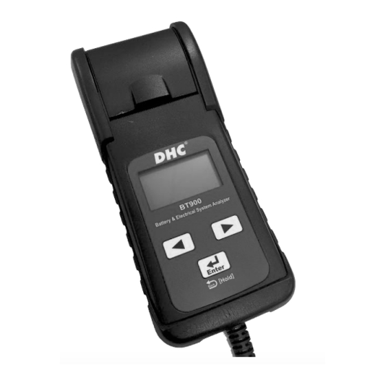 DHC BT900 Owner's Manual