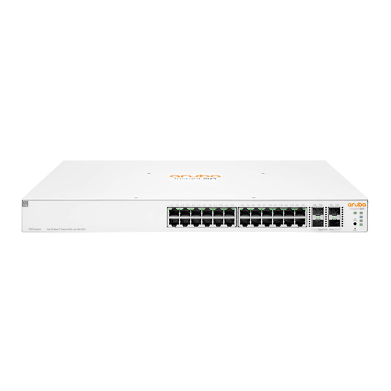Aruba Instant On 1930 Installation, Safety, And Regulatory Information
