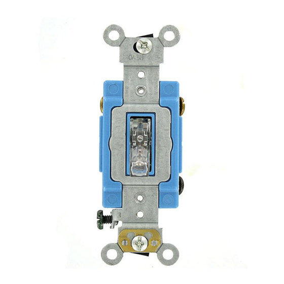 Leviton 1203-PL Quick Start Manual